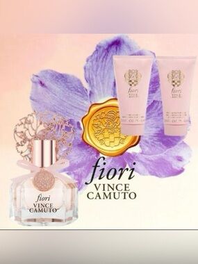 NIB Vince Camuto Fiori 3 piece set perfume for women